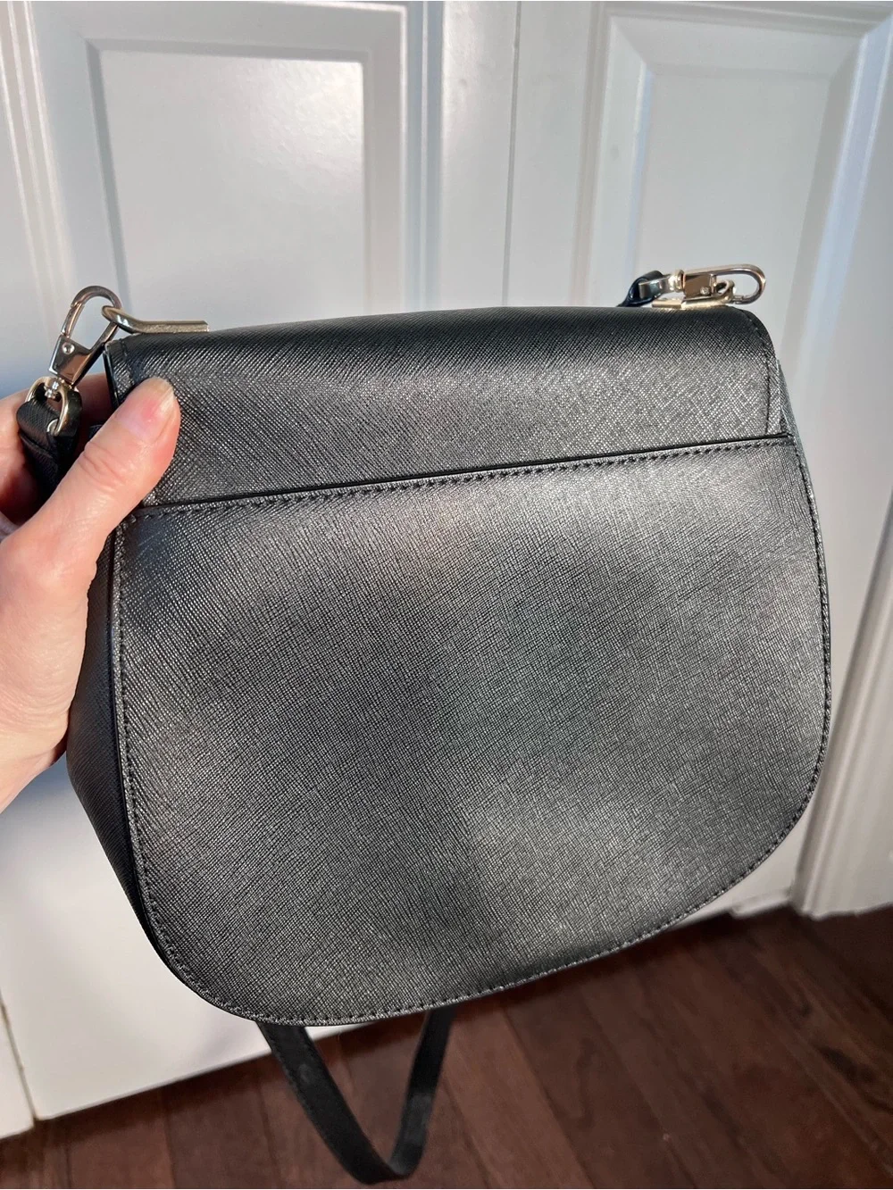 kate spade Cameron Street Byrdie Crossbody Saddle Bag with Gold Hardware